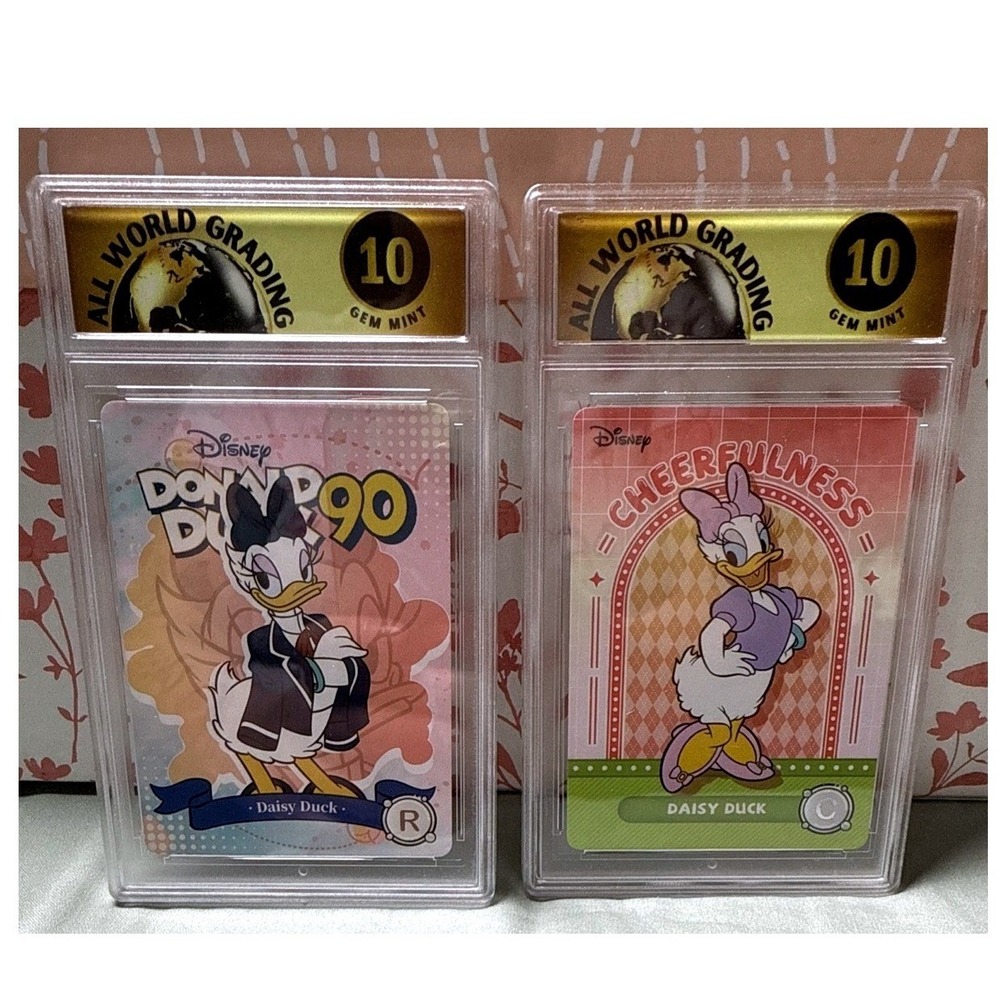 Disney Daisy Duck KakaWow Joy 2024 Graded Card Lot of 2 AWG Gem Mint 10